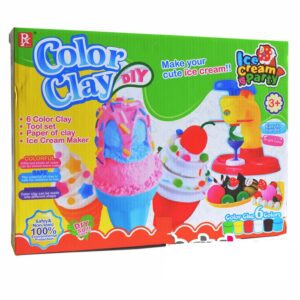 Ensemble créatif pâte à modeler : Cornets de glace