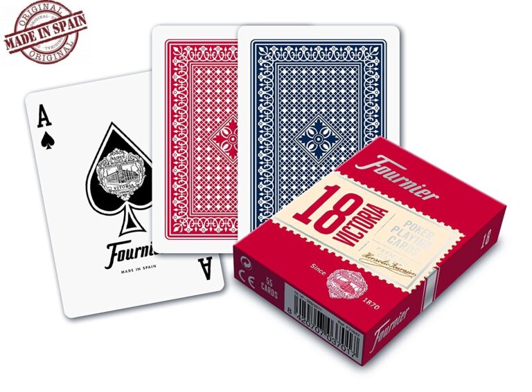 Jeu de cartes Deluxe Rami et Poker professionnel " Fournier " Made In Spain – Image 5