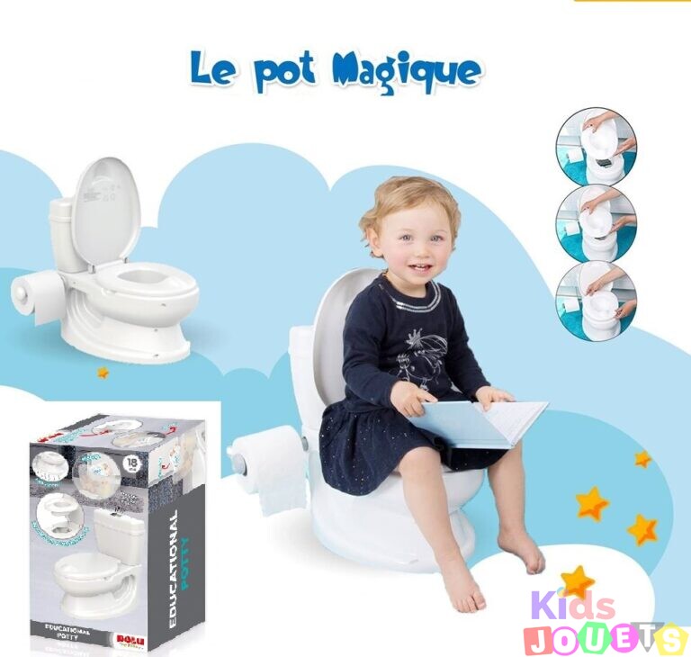 Pot de toilette éducatif d'apprentissage de la propreté