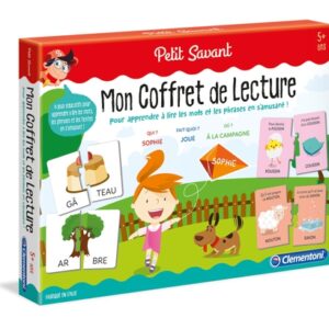 Clémentoni Petit Savant - Mon coffret de lecture 5ans+