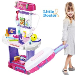 Ensemble 3 en 1 Valise du Médecin  : Little Doctor -  1x3 لعبة الطبيبة مع الحقيبة و لوازمها