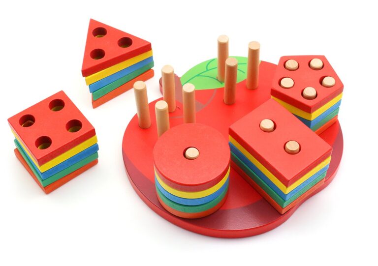 Ensemble 3 jeux en bois Montessori : Mathématiques, motricité, logique – Image 5