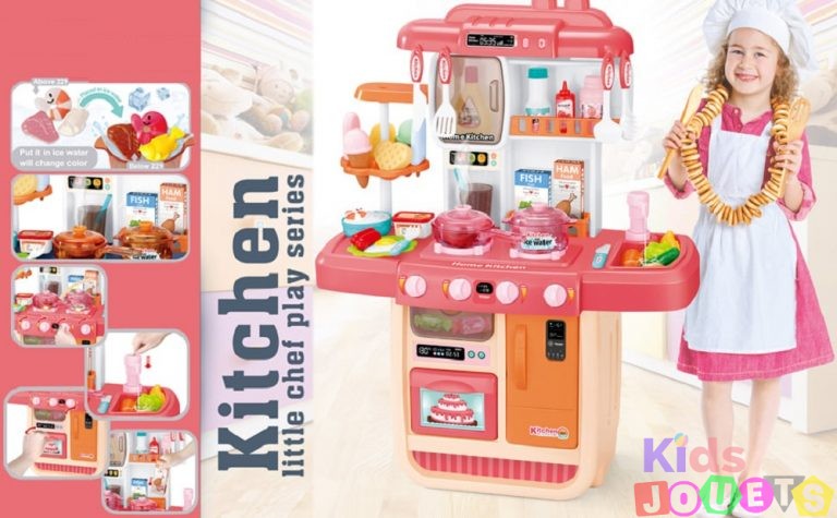 Ensemble grand jeu de cuisine " Kitchen Little chef play " 70 cm de hauteur ! – Image 2