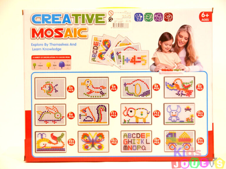 Tableau de mosaïque et de création artistique Montessori 6ans+ – Image 4