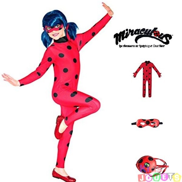 Déguisement Ladybug Taille L MIRACULOUS : le déguisement à Prix