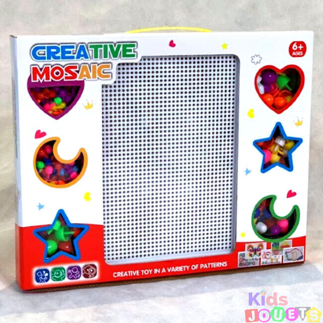 Tableau de mosaïque et de création artistique Montessori 6ans+