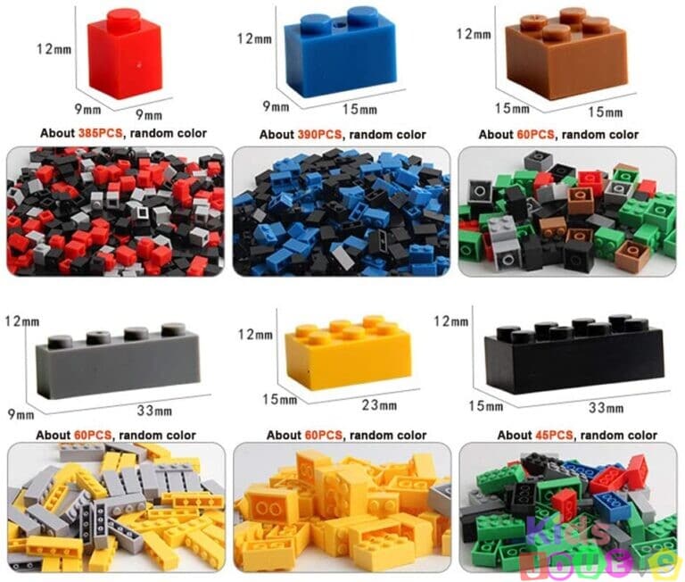 Jeu de Construction 1000 pièces compatibles LEGO – Image 5