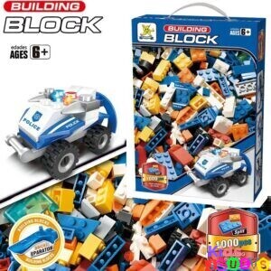 Jeu de Construction 1000 pièces Police compatibles LEGO