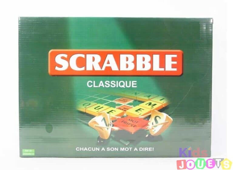 Ensemble 5 jeux de société : Monopoly Français, Scrabble Classic, Bingo, Cube magique et cartes UNO – Image 5