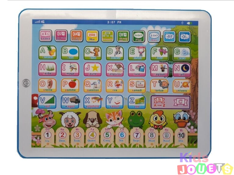 Tablette éducative Mathématiques et Français " Mon petit ordinateur parlant "