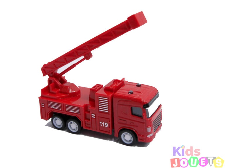 Ensemble 4 camions de Pompiers en miniature métal – Image 5
