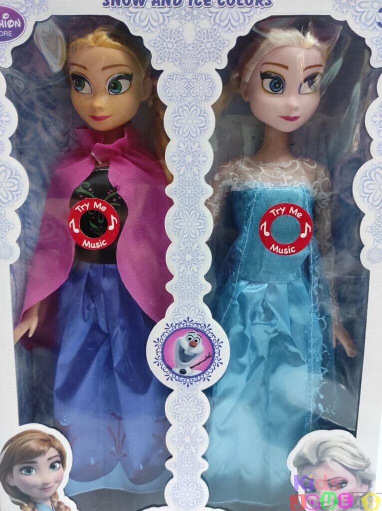 Ensemble 2 poupées Frozen Anna et Elsa : 58cm de hauteur – Image 8