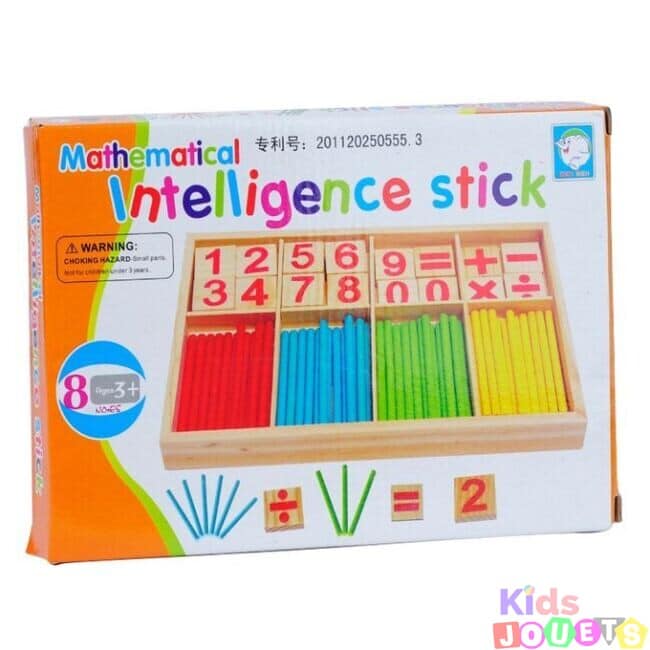 Jeu en bois Montessori de Comptage et Mathématiques – Image 5