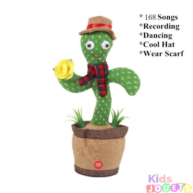 Cactus électronique dansant et répète la parole, le Jouet fureur sur TikTok لعبة الصبار الشيقة – Image 2