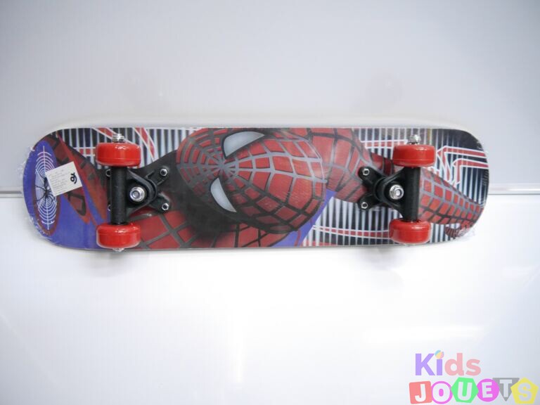 Skateboard Skate Planche à roulette en bois Spiderman pour enfants ( 60cm ) – Image 7