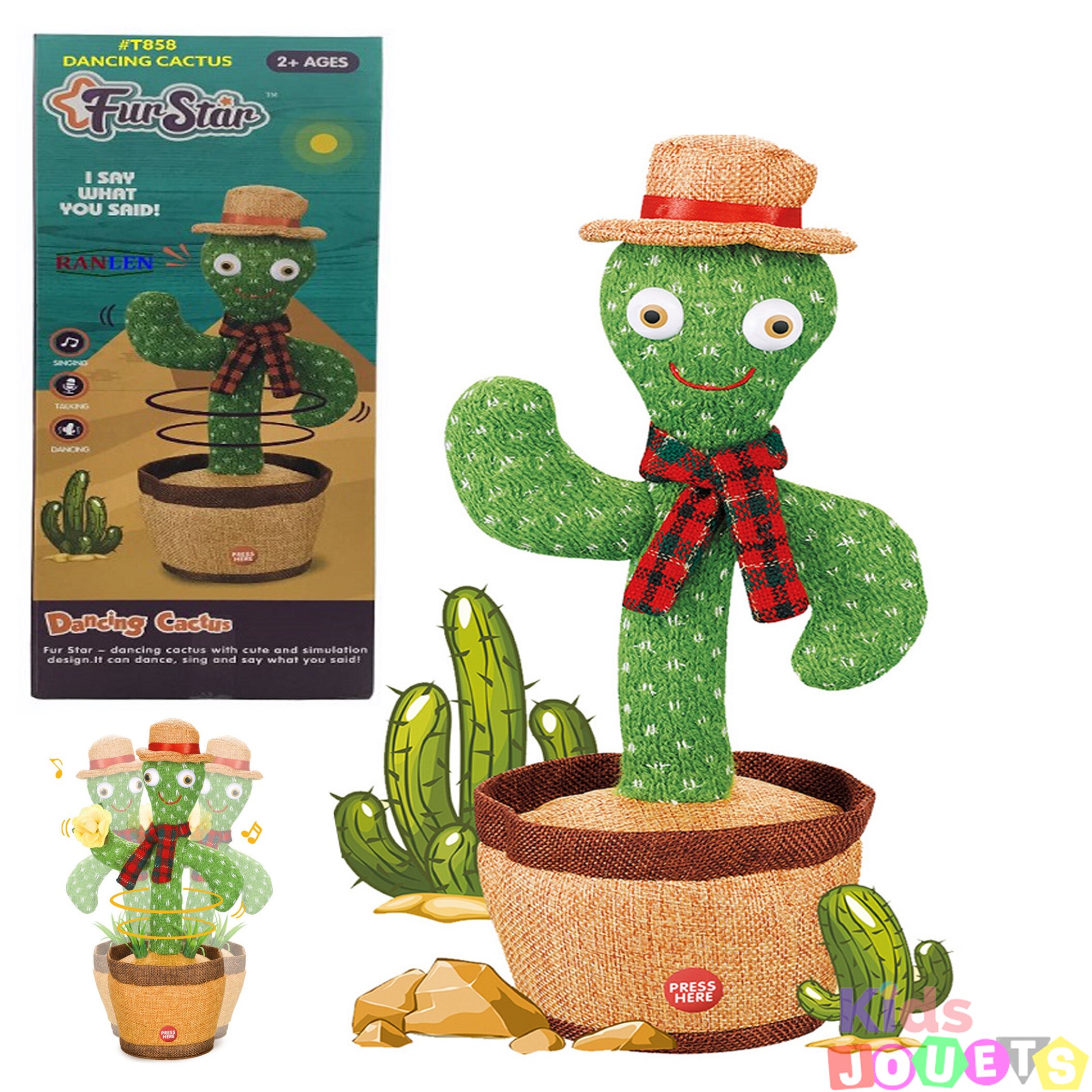 Le Cactus qui Danse et Répète – Pour Les Petits