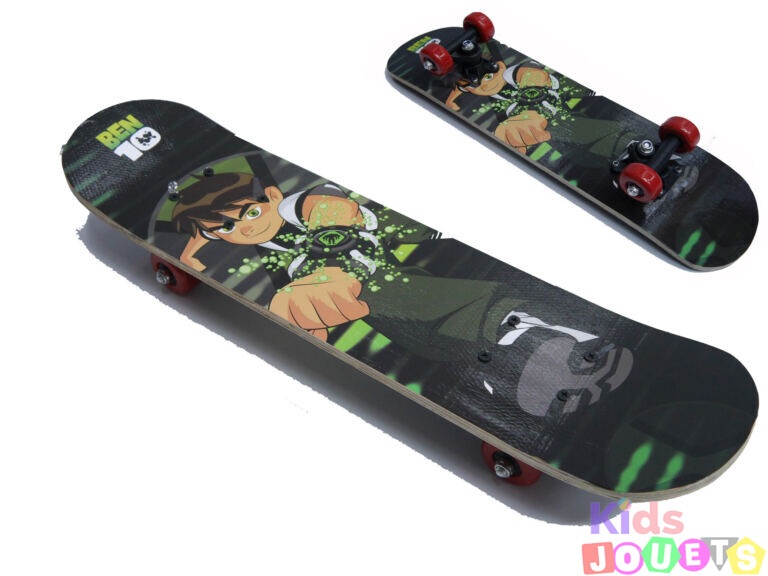 Skateboard Skate Planche à roulette en bois pour enfants ( 60x15cm )