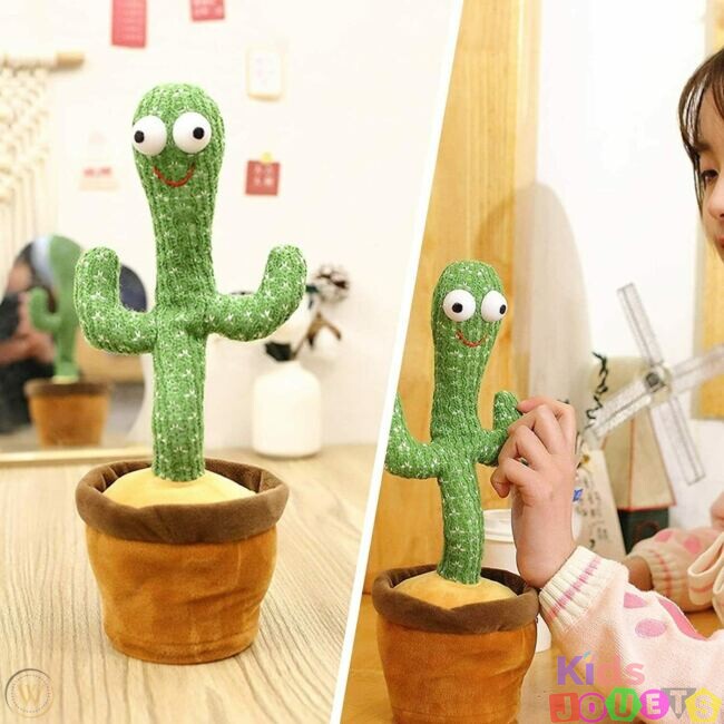 Cactus électronique dansant et répète la parole, le Jouet fureur sur TikTok لعبة الصبار الشيقة – Image 6