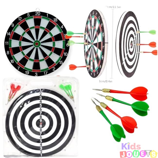 Jeu de fléchettes en liège double face " Dart Game " – Image 5