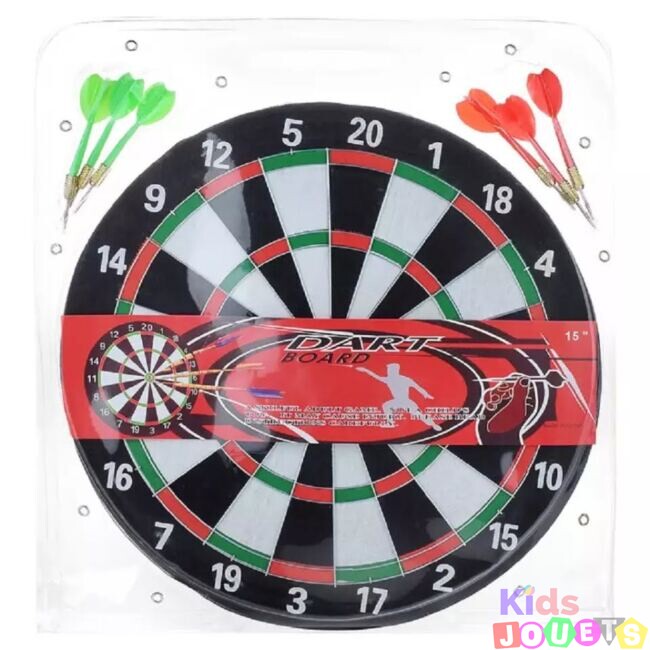 Jeu de fléchettes en liège double face " Dart Game "