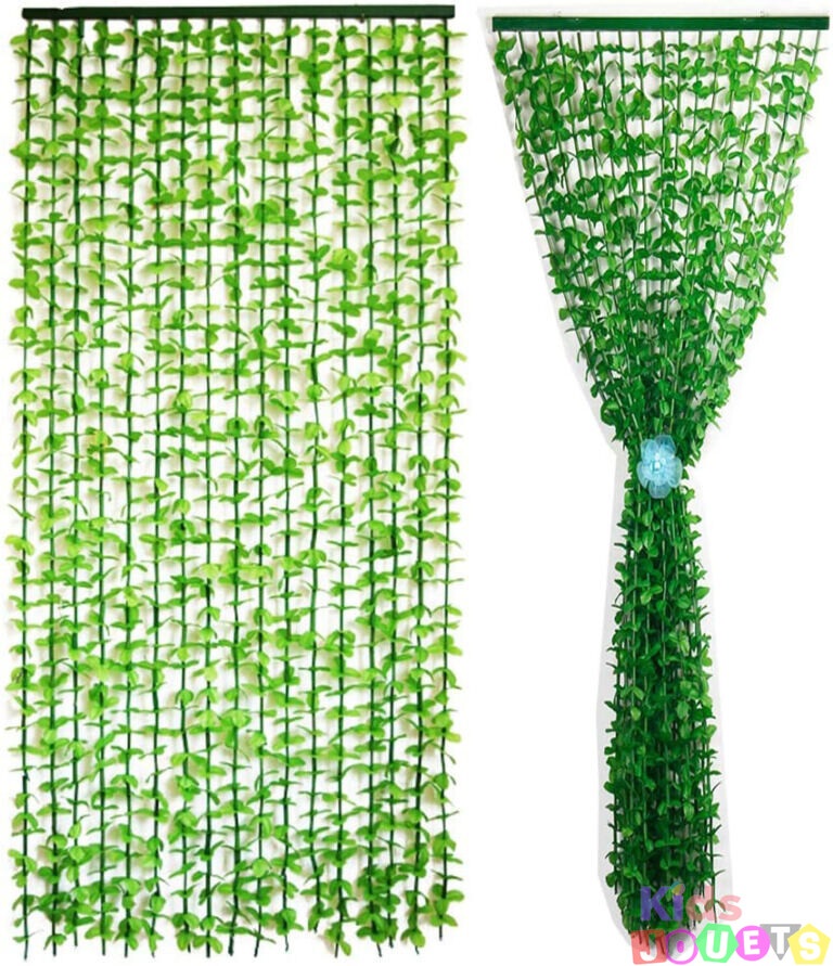 Rideau en feuillage Treillis brise-vue Séparation Décoration Dim. 90 x 180 cm