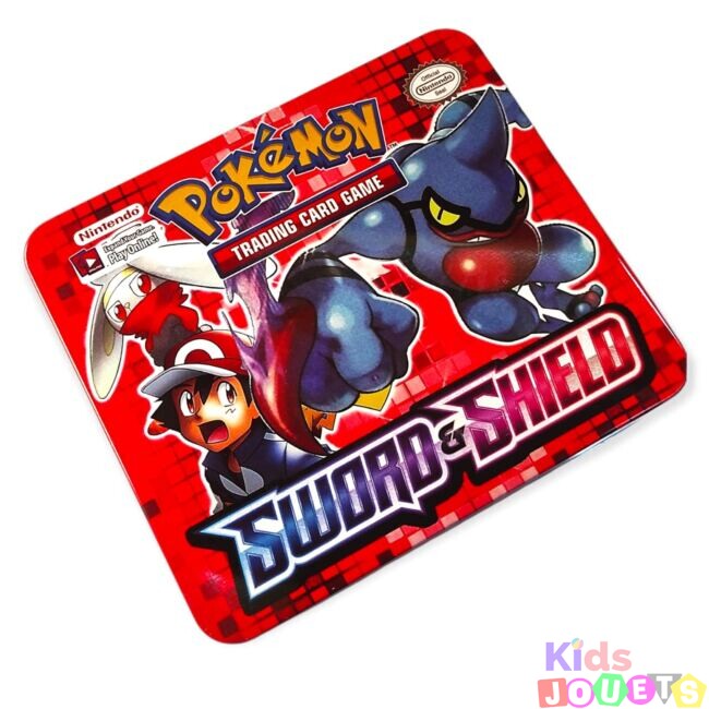 Coffret Métallique  Cartes Pokemon ! " SworD And ShieLd " Red-Box Collector – Image 5