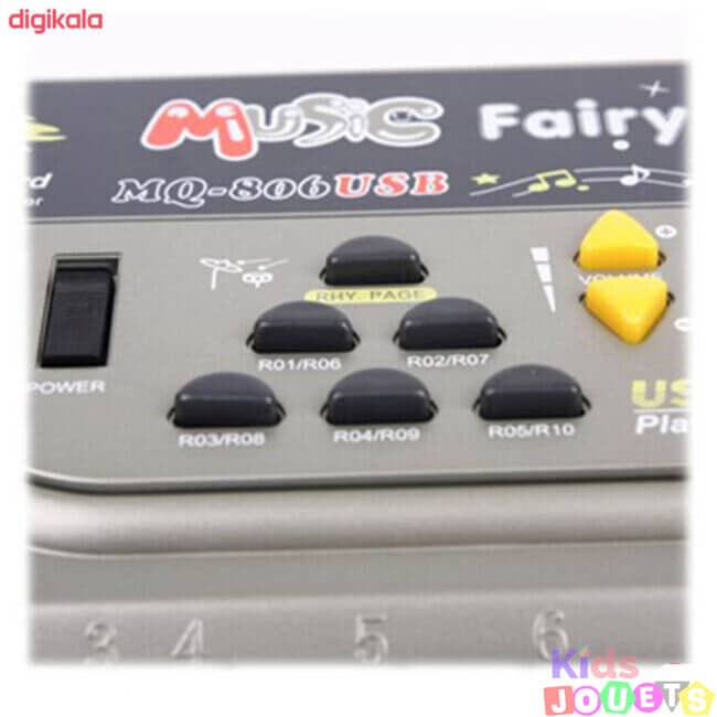 Piano électronique multifonctions avec lecteur USB, micro et afficheur – Image 3