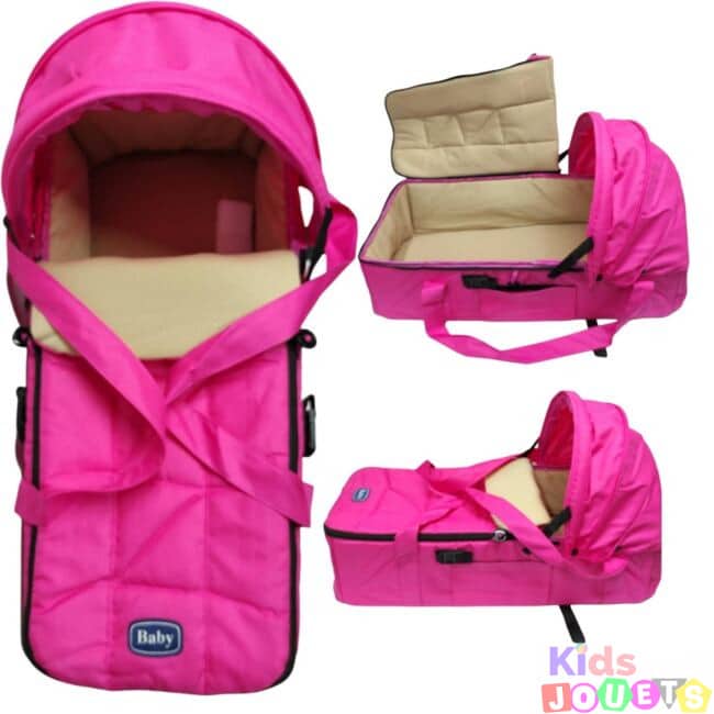 Couffin mobile confort porte bébé imperméable de naissance jusqu'à 9 kilos – Image 4