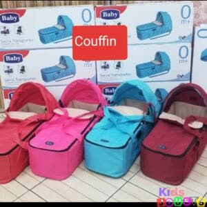 Couffin mobile confort porte bébé imperméable de naissance jusqu'à 9 kilos