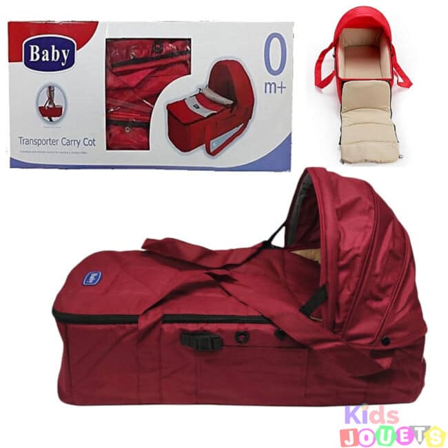 Couffin mobile confort porte bébé imperméable de naissance jusqu'à 9 kilos – Image 9