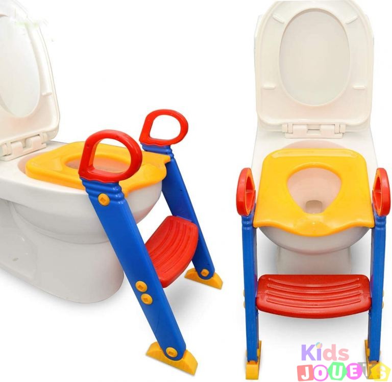 Siège de Toilette Enfant Pliable et Réglable – Image 3