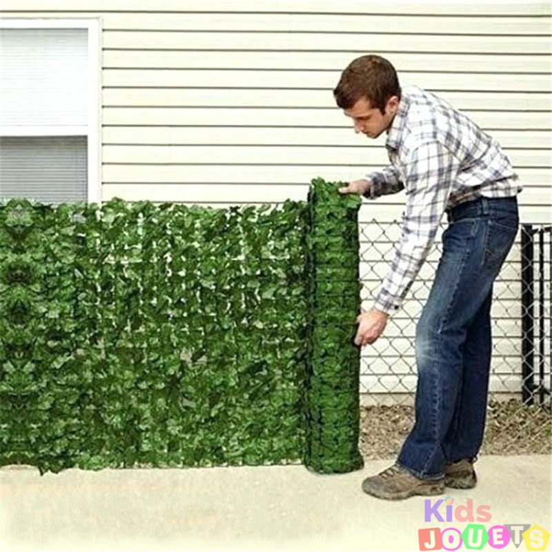 Rouleau Brise-vue paravent extensible en rouleau pour balcons 3M X 1M