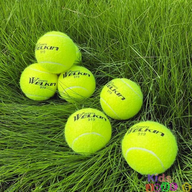Sac 12 balles de tennis jaunes pour débutants – Image 3