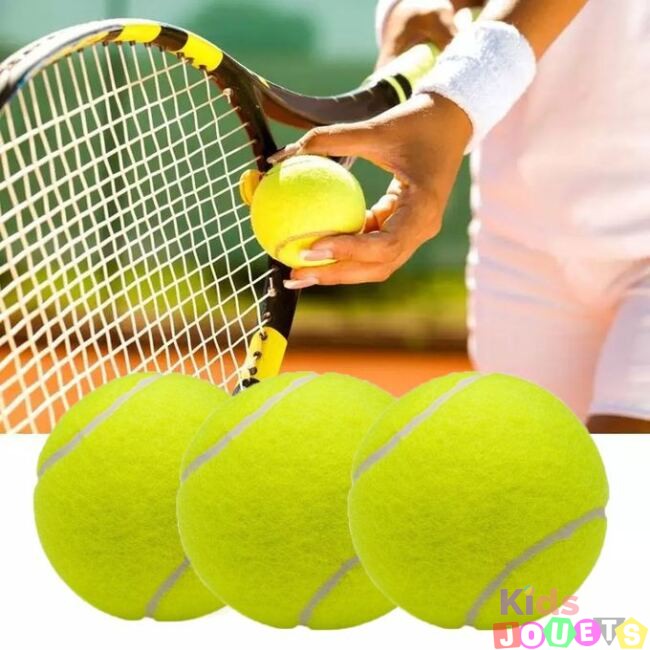 Sac 12 balles de tennis jaunes pour débutants – Image 4
