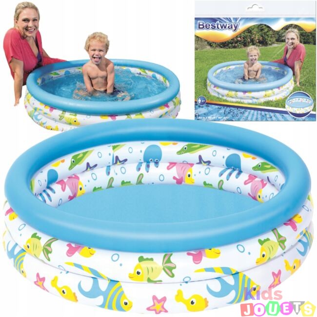 Piscine Ronde Gonflable Pour Enfants 1.02 x 0.25 m – Image 6