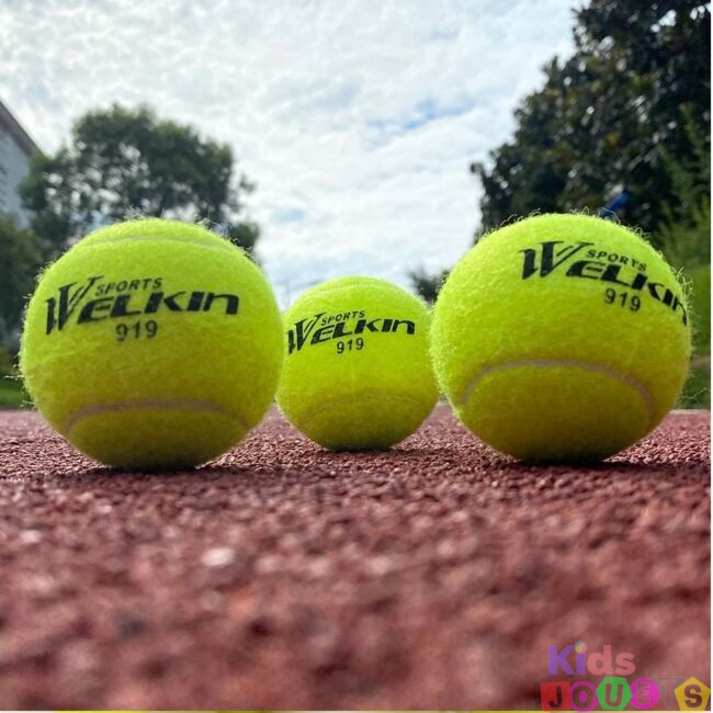 Sac 12 balles de tennis jaunes pour débutants – Image 6