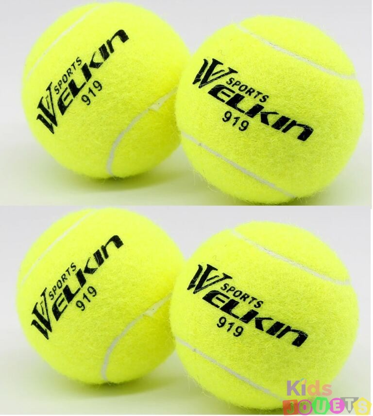 Sac 12 balles de tennis jaunes pour débutants – Image 5